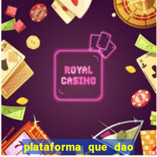 plataforma que dao bonus de cadastro